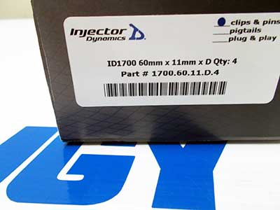 Injector Dynamics ID1700 1700cc 60mm length injectors